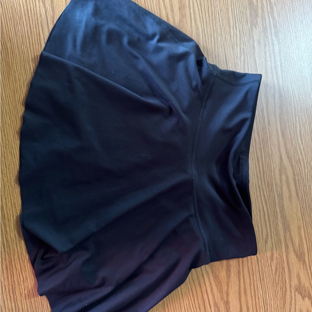 Old Navy Black High-Rise Athletic Skirt